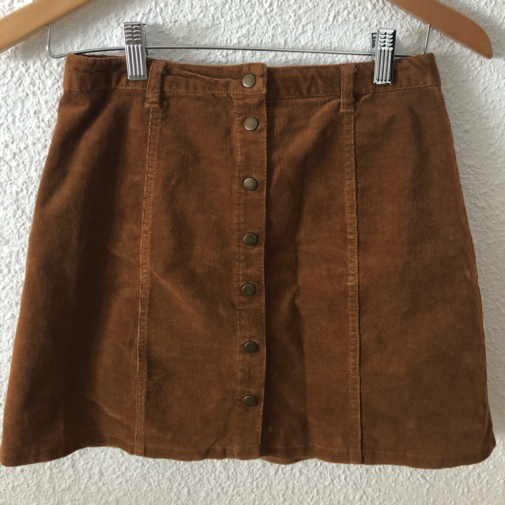*sold* Corduroy Skirt